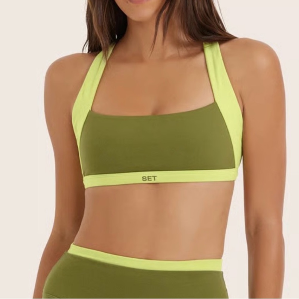 Set Active Formcloud Crossback Bra & Cloud Contro… - image 2